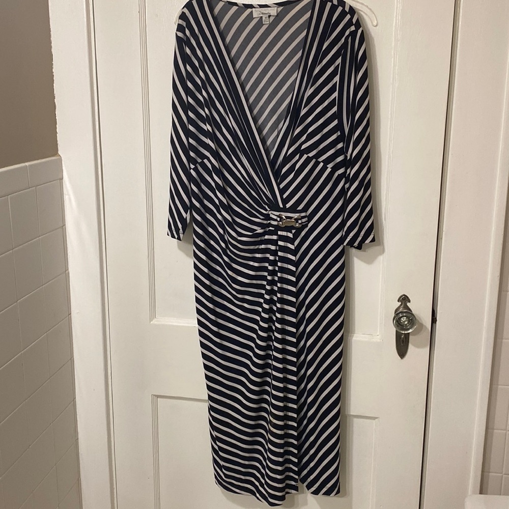 Black and white dress